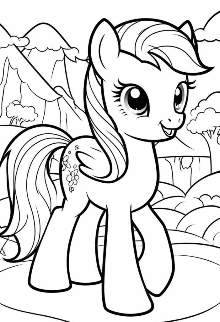 My Little Pony Coloring Page