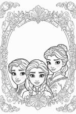 Frozen Characters frozen-coloring-3