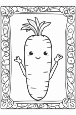 Creative Carrot Colouring Sheets Carrot-coloring-2