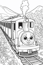 train-coloring-sheets
