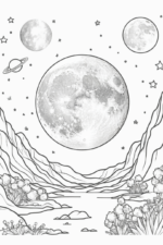 MOON-COLORING-PAGES