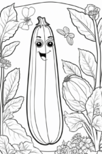 Imaginative Courgette Coloring Fun courgette-coloring-3