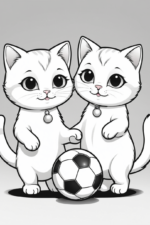 Cute Cats Coloring Sheets cute-cats-coloring