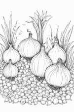 Fun Onion Coloring Activities onion-coloring