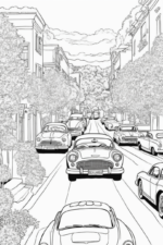 Creative Car Coloring Ideas car-coloring