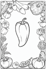 Printable Pepper Coloring Sheets pepper-coloring