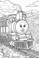 train-coloring