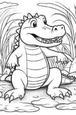 crocodile-coloring