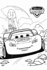 Lightning McQueen Coloring Fun lightning-mcqueen-coloring-1