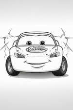 Exciting Lightning McQueen Coloring Pages lightning-mcqueen-coloring-3