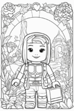 "Interactive Roblox Coloring Fun" roblox-coloring-2