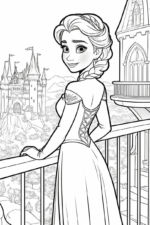 Elsa Coloring Pages Free Elsa-coloring