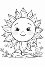 "Printable Sun Coloring Sheets" sun-coloring