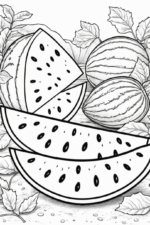 watermelons-coloring-pages