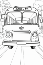 Creative Bus Coloring Activities bus-coloring-2