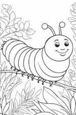 caterpillar-coloring-for-kids
