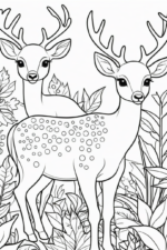 deer-coloring