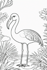 flamingo-coloring
