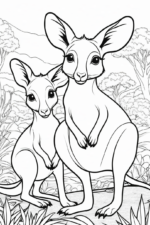 kangaroo-coloring