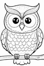 owl-coloring