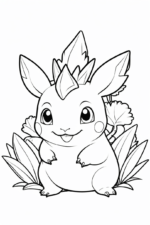 balbasaur coloring page