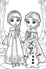 disney characters coloring cute