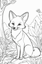 fox-coloring