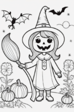 halloween coloring for kids