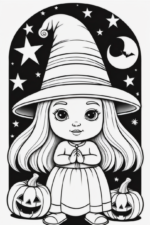 halloween coloring sheet