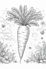 Carrot Colorings carrot coloring