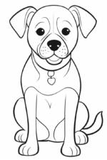 Free Printable Dog Coloring Sheets dog coloring page