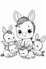 donkey-coloring