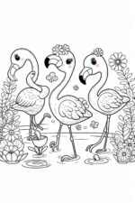 flamingo-coloring