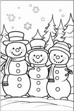 snowman-coloring