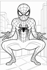 spider-man coloring