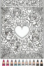 Valentine's Day Coloring Page valentinesdaycoloringpage