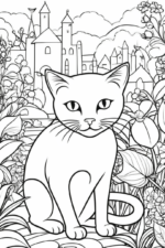 cat coloring