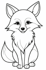 fox coloring