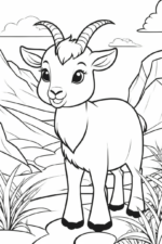 goat coloring