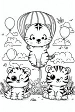 Tiger Coloring Pages – Roar with Creativity! Designer (2)