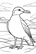 seagul coloring