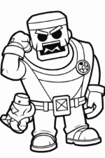 Brawl Stars Pictures Coloring brawl stars coloring