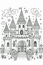 Build Dreams with Preschool Castle Colouring Designer (3)