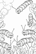 caterpillar coloring