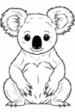 koala coloring