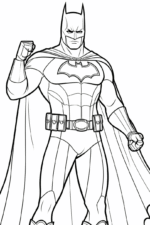 batman coloring page